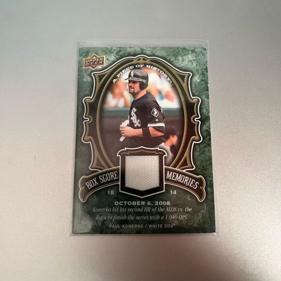 ‎paul konerko patch card - Picture 1 of 2